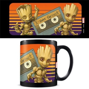 Guardians Of The Galaxy - Guardians Of The Galaxy (Groot Sunset) Black Mug in the group MERCHANDISE / Mug / Soundtrack at Bengans Skivbutik AB (5669315)
