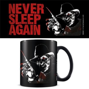 A Nightmare On Elm Street - A Nightmare On Elm Street (Never Sleep Again) Black Pod Mug in the group MERCHANDISE / Mug / Soundtrack at Bengans Skivbutik AB (5669317)