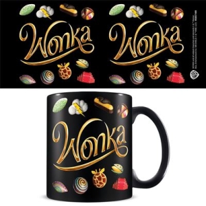 Willy Wonka - Wonka (Weird And Wonderful Tastes) 11Oz/315Ml Black Mug in the group MERCHANDISE / Mug / Soundtrack at Bengans Skivbutik AB (5669320)