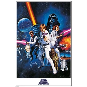 Star Wars - Star Wars - A New Hope (One Sheet)  Poster (91,5 X 61 Cm) in the group MERCHANDISE / Poster / Soundtrack at Bengans Skivbutik AB (5669335)