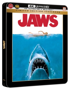 Movie - Jaws (Steelbook 3-Disc (4K Uhd + Bd) in the group Movies / Film UHD-4K / / at Bengans Skivbutik AB (5669808)