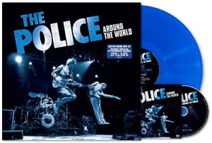 The Police - Around The World (Blue Vinyl +Dvd) in the group MUSIK / LP+DVD / Pop-Rock at Bengans Skivbutik AB (5669909)