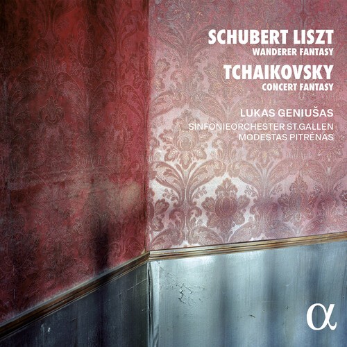 Lukas Geniusas Sinfonieorchester S - Schubert/Liszt: Wanderer Fantasy T in the group CD / Klassiskt at Bengans Skivbutik AB (5669937)
