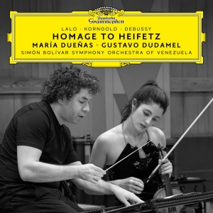María Dueñas Simón Bolívar Symphon - Echoes Of Heifetz (Lalo, Korngold, in the group VINYL / Upcoming releases / Klassiskt at Bengans Skivbutik AB (5669991)