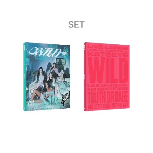 Katseye - Wild SET + Weverse (WS) in the group Minishops / K-Pop Minishops / Katseye at Bengans Skivbutik AB (5670037)