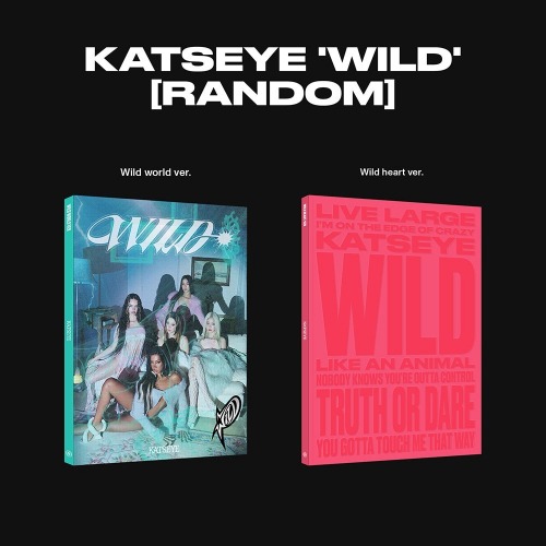 Katseye - Wild (Random Ver.) + Photo Magnet in the group Minishops / K-Pop Minishops / Katseye at Bengans Skivbutik AB (5670091)