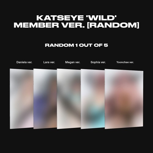 Katseye - Wild (Member Ver.) (Random Ver.) + Photo Magnet in the group Minishops / K-Pop Minishops / Katseye at Bengans Skivbutik AB (5670092)