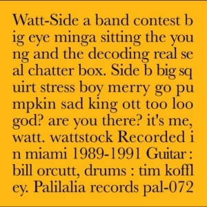 Watt - Recorded In Miami 1989-1991 in the group VINYL / New releases / Pop-Rock at Bengans Skivbutik AB (5670841)