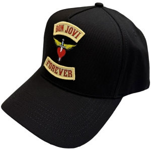 Bon Jovi - Forever Bl Baseball Cap in the group MERCHANDISE / Cap /  /  at Bengans Skivbutik AB (5671089)