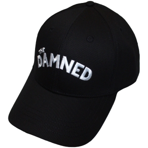 Damned - Arched Logo Bl Baseball Cap in the group MERCHANDISE / Cap /  /  at Bengans Skivbutik AB (5671091)