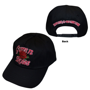 Guns N Roses - Afd Rose Bl Baseball Cap in the group MERCHANDISE / Cap /  /  at Bengans Skivbutik AB (5671098)