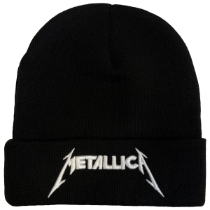 Metallica - Logo Bl Beanie Hat in the group MERCHANDISE / Merch / Kommande / Hårdrock at Bengans Skivbutik AB (5671111)