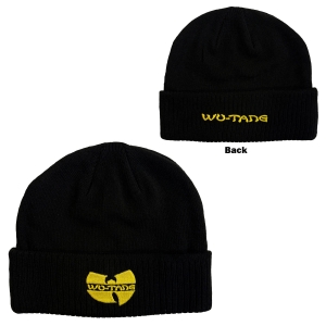 Wu Tang Clan - Logo Bl Beanie Hat in the group MERCHANDISE / Merch / Kommande / Hip Hop-Rap at Bengans Skivbutik AB (5671129)