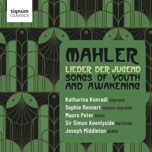 Gustav Mahler - Lieder Der Jugend - Songs Of Youth in the group CD / Klassiskt at Bengans Skivbutik AB (5671280)