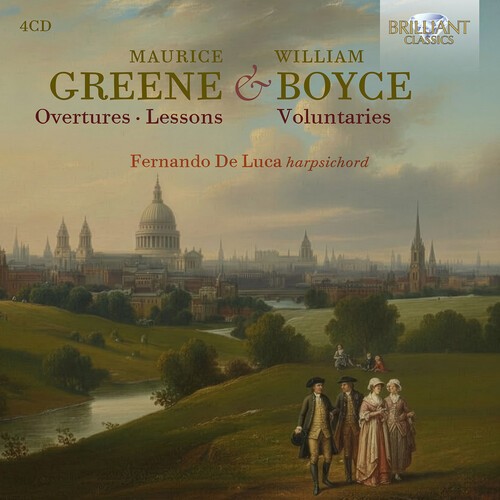 Fernando De Luca - Greene: Overtures & Lessons Boyce: in the group CD / Bestsellers at Bengans Skivbutik AB (5671288)