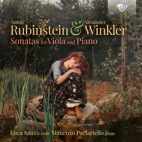Luca Sanzo Maurizio Paciariello - Rubinstein & Winkler: Sonatas For V in the group CD / Klassiskt at Bengans Skivbutik AB (5671311)