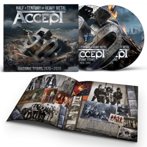 Accept - Teutonic Titans 1976-2026 (Digisleeve / 2CD) in the group CD / Upcoming releases / Hårdrock at Bengans Skivbutik AB (5671617)
