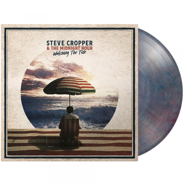 Steve Cropper & The Midnight Hour - Watching The Tide (Blue Vinyl) in the group VINYL / Upcoming releases / RnB-Soul at Bengans Skivbutik AB (5671811)