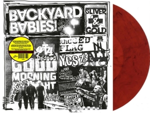 Backyard Babies - Sliver & Gold (Red Vinyl Lp) in the group VINYL / Upcoming releases / Hårdrock at Bengans Skivbutik AB (5671964)