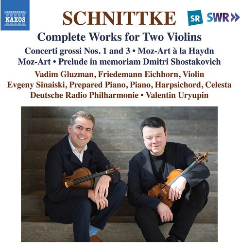 Alfred Schnittke - Complete Works For Two Violins in the group OUR PICKS / Friday Releases / 2026-07-24 at Bengans Skivbutik AB (5672028)