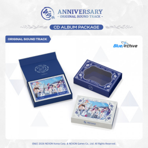 Blue Archive - 4.5th Anniversary OST (Cd Album Package) in the group CD / Upcoming releases / K-Pop at Bengans Skivbutik AB (5672545)
