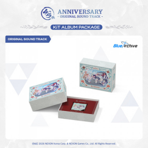 Blue Archive - 4.5th Anniversary OST (Kit Album Package) in the group MERCHANDISE / Kit Album / Kommande / K-Pop at Bengans Skivbutik AB (5672546)
