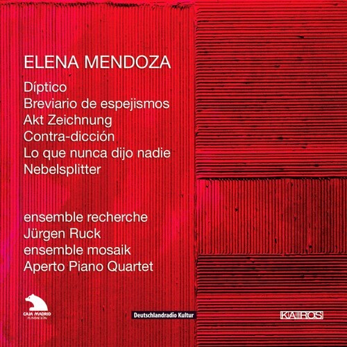 Elena Mendoza - Mendoza: Nebelsplitter in the group CD / Klassiskt at Bengans Skivbutik AB (5672657)