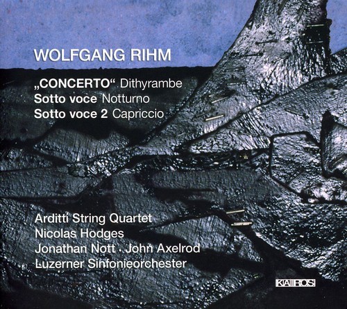 Wolfgang Rihm - Rihm: Sotto Voce in the group CD / Klassiskt at Bengans Skivbutik AB (5672662)