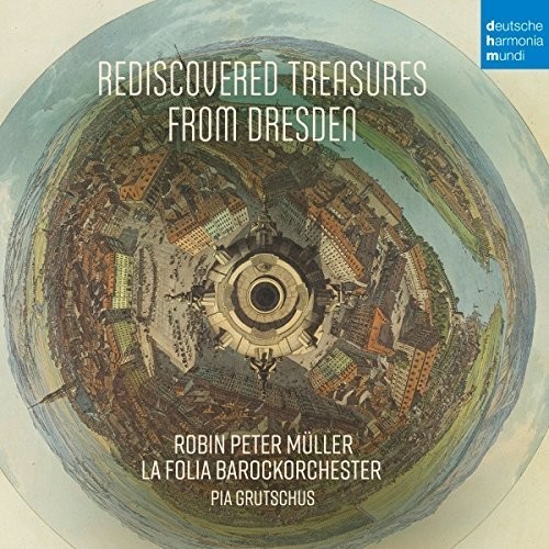 La Folia Barockorchester Müller R - Rediscovered Treasures From Dresden in the group CD / Klassiskt at Bengans Skivbutik AB (5672766)