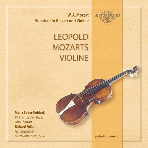 Wolfgang Amadeus Mozart - Leopold Mozarts Violin in the group CD / Klassiskt at Bengans Skivbutik AB (5672897)