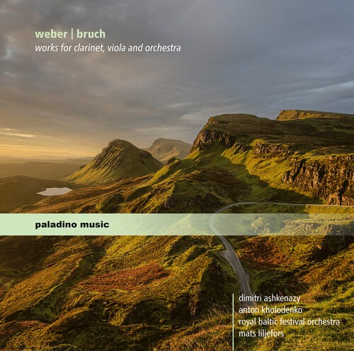 Bruch Max: Weber Carl Maria Von - Works For Clarinet, Viola And Orche in the group CD / Klassiskt at Bengans Skivbutik AB (5672936)