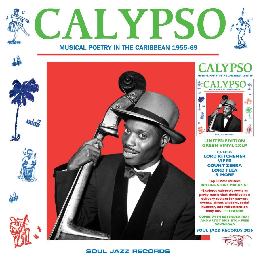 Soul Jazz Records Presents - Calypso: Musical Poetry In The Cari in the group VINYL / Upcoming releases / Pop-Rock at Bengans Skivbutik AB (5673106)