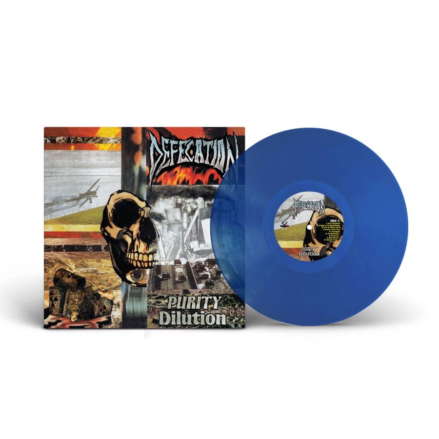 Defecation - Purity Dilution (Blue Vinyl Lp) in the group VINYL / Upcoming releases / Hårdrock at Bengans Skivbutik AB (5673172)