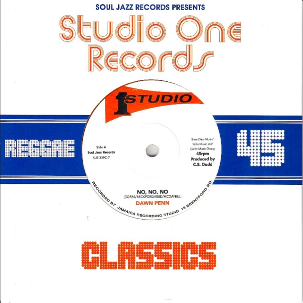 Penn Dawn / Jackie Mittoo - No No No / Ghetto Organ (Orange Vin in the group VINYL / Upcoming releases / Reggae at Bengans Skivbutik AB (5673269)