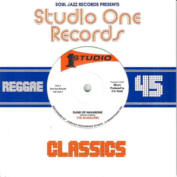Skatalites The - Guns Of Navarone / Marcus Garvey (G in the group VINYL / Upcoming releases / Reggae at Bengans Skivbutik AB (5673274)
