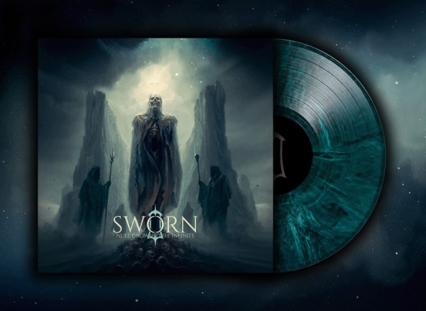 Sworn - Null Crowned The Infinite (Green Ma in the group VINYL / Upcoming releases / Hårdrock at Bengans Skivbutik AB (5673389)