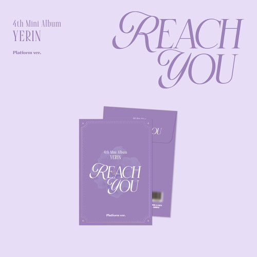 Yerin - Reach You (Platform Ver.) in the group MERCHANDISE / Merch+Code / Kommande / K-Pop at Bengans Skivbutik AB (5673572)