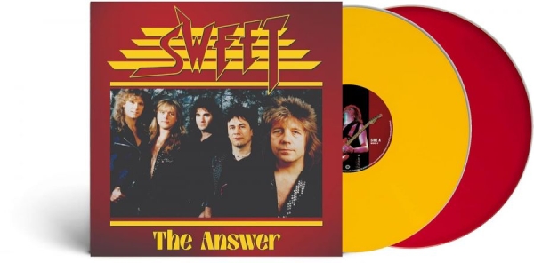Sweet - Answer The (2 Lp Yellow/Red Vinyl) in the group VINYL / Upcoming releases / Pop-Rock at Bengans Skivbutik AB (5673675)
