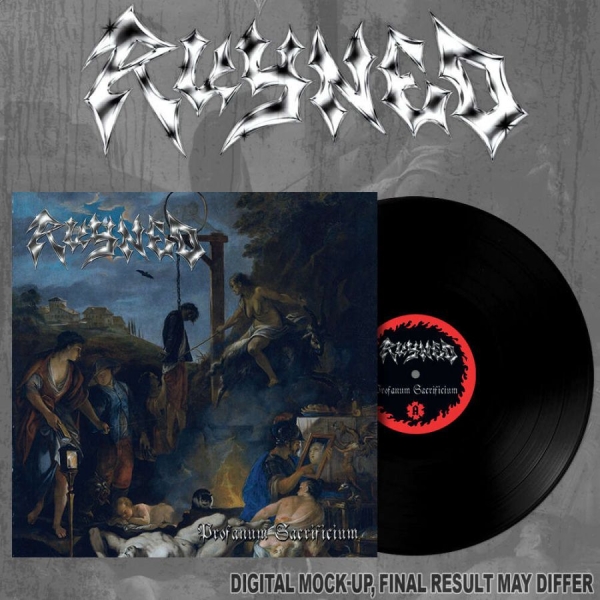 Ruyned - Profanum Sacrificium (Black Vinyl L in the group VINYL / Upcoming releases / Hårdrock at Bengans Skivbutik AB (5673679)