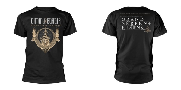 Dimmu Borgir - T/S Grand Serpent Rising (L) in the group MERCHANDISE / T-shirt / Kommande / Hårdrock at Bengans Skivbutik AB (5673691)