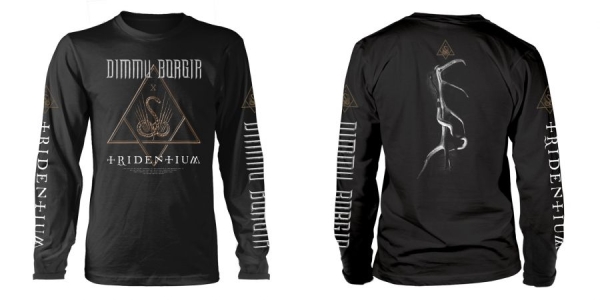 Dimmu Borgir - L/S Tridentium (Xxl) in the group MERCHANDISE / T-shirt / Kommande / Hårdrock at Bengans Skivbutik AB (5673714)