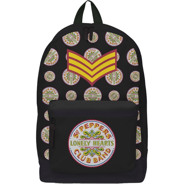 The Beatles - Sgt Peppers Backpack in the group MERCHANDISE / Merch / Nyheter / Pop-Rock at Bengans Skivbutik AB (5673979)
