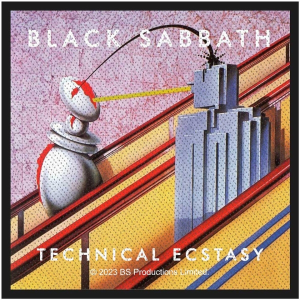 Black Sabbath - Technical Ecstasy Retail Packaged Patch in the group MERCHANDISE / Patch / / at Bengans Skivbutik AB (5673986)