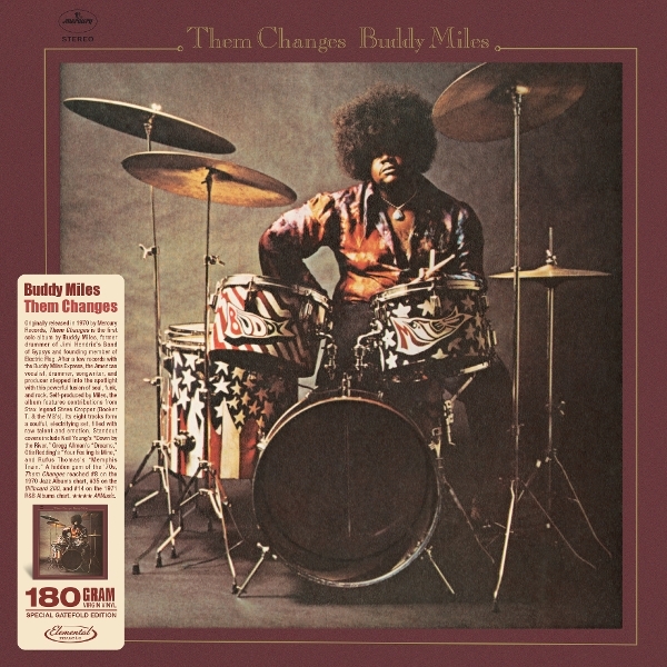 Buddy Miles - Them Changes in the group VINYL / Upcoming releases / Jazz,RnB-Soul at Bengans Skivbutik AB (5674043)