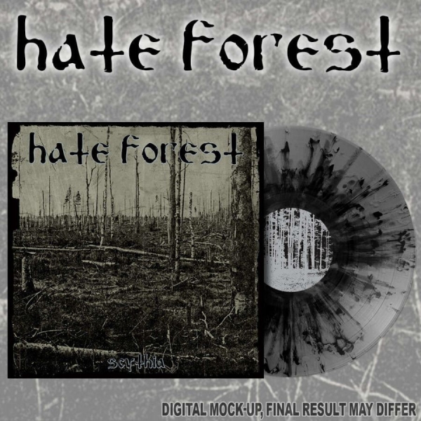 Hate Forest - Scythia (Grey/Black Splatter Vinyl in the group VINYL at Bengans Skivbutik AB (5674060)