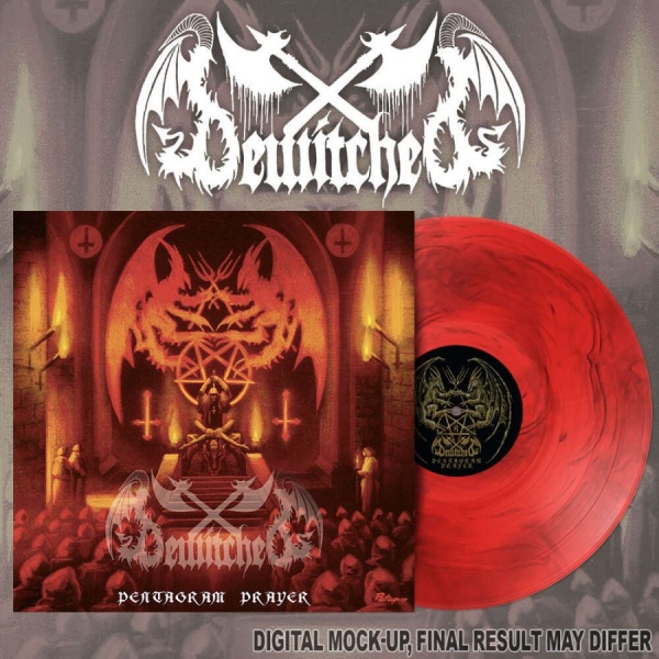 Bewitched - Pentagram Prayer (Neon Orange Black in the group VINYL / Upcoming releases / Hårdrock at Bengans Skivbutik AB (5674062)