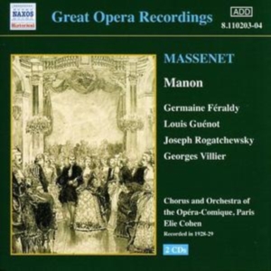 Massenet Jules - Manon in the group CD / Klassiskt at Bengans Skivbutik AB (567410)