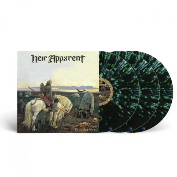Heir Apparent - Foundations (3 Lp Splatter Vinyl Lp in the group VINYL / Upcoming releases / Hårdrock at Bengans Skivbutik AB (5674105)