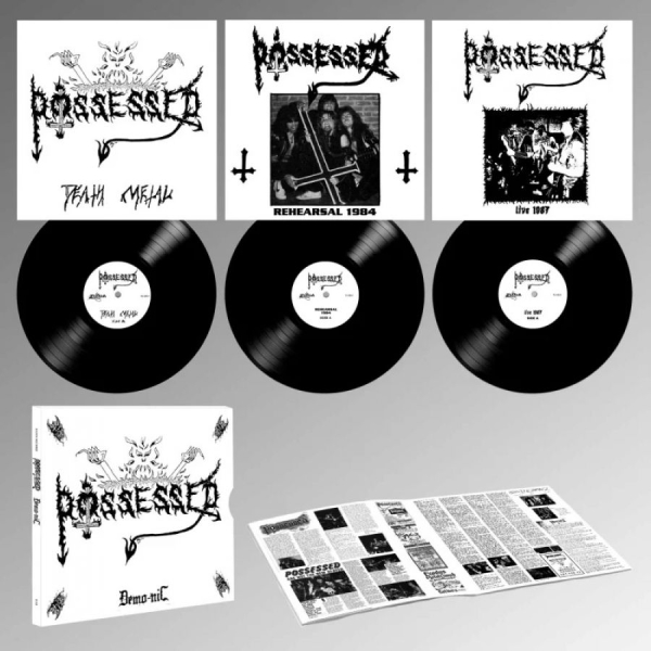 Possessed - Demo-Nic (3 Lp Black Vinyl Box) in the group VINYL / Upcoming releases / Hårdrock at Bengans Skivbutik AB (5674113)
