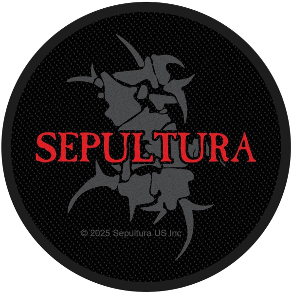Sepultura - Logo & Tribal S Standard Patch in the group MERCHANDISE / Patch / / at Bengans Skivbutik AB (5674316)